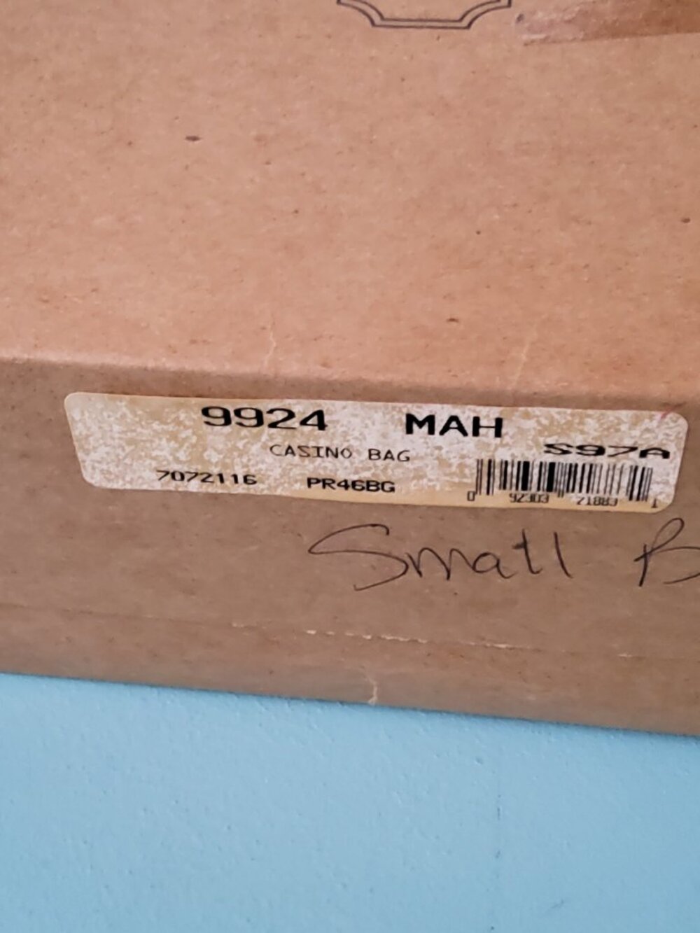 Never Used Still in Original Box Vintage Coach Casino Bag In Mahogony 9924 - Picture 3 of 13